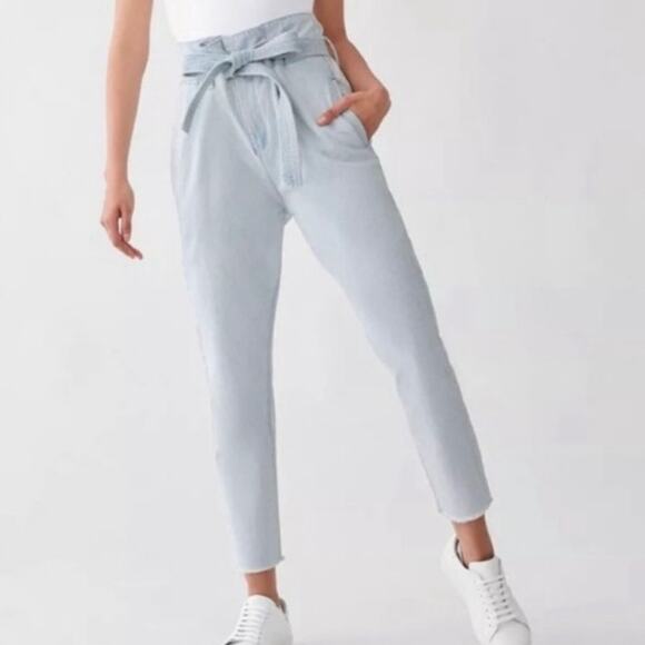 DL1961 Susie Paper Bag High Rise Jeans Size 27 - Picture 12 of 14